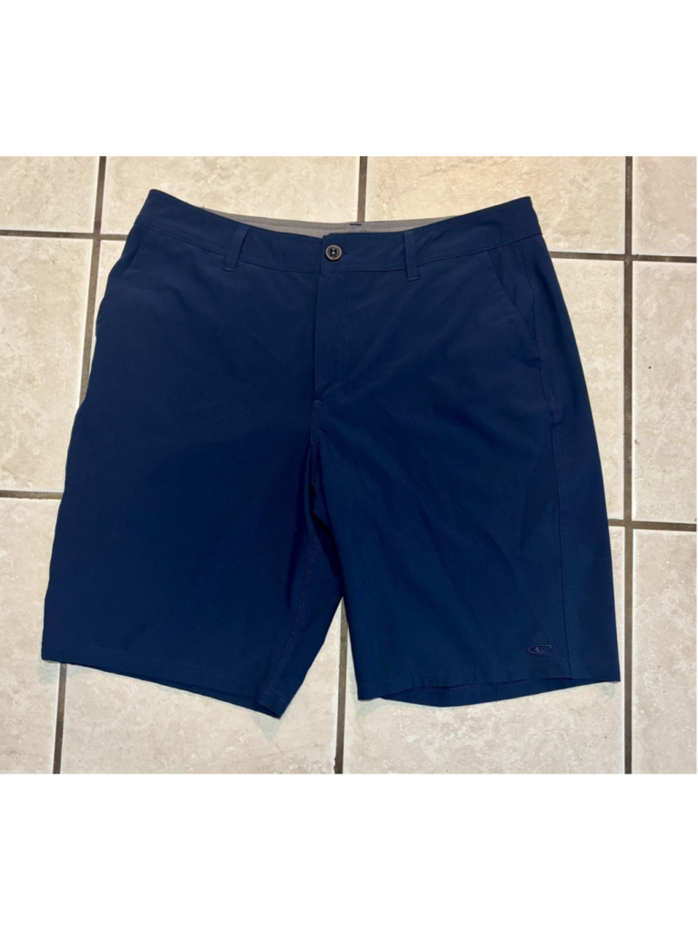 O'NEILL Hybrid Board Shorts Men 34 Hyperdry Blue Stretch Relaxed Surf
